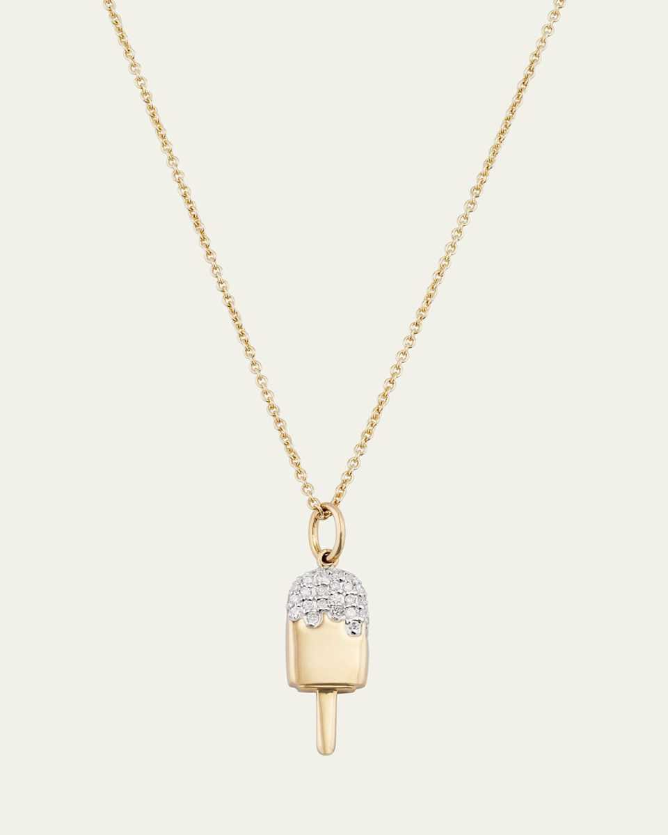 Girl's Popsicle Charm Necklace